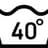 Tvättas i 40°C, Fintvätt 