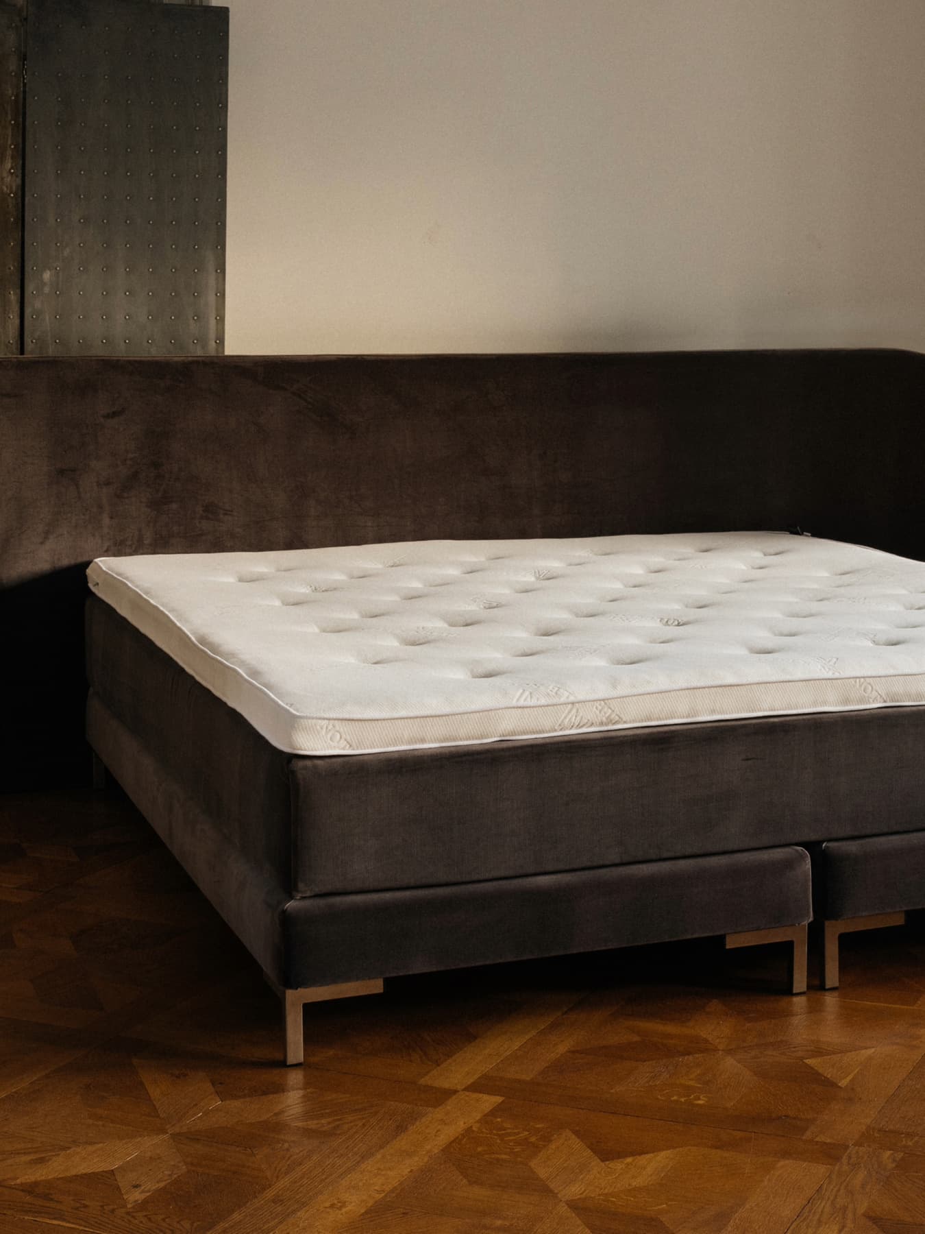 Alberto Continental Bed Medium Velvet